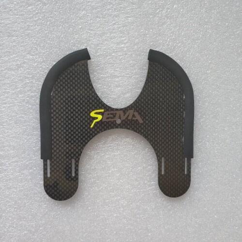 SEMA 12inch 203 carbon foot mat for balance bike light weight and good quality carbon foot mat for kids push bike balance bike