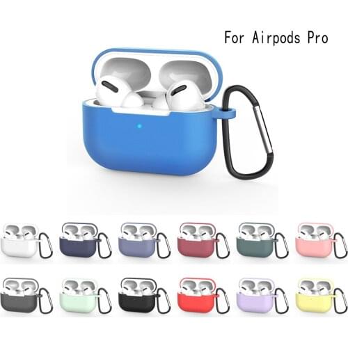 Silicone Cover Case For Airpods Pro Case Wireless Bluetooth Case for airpod 3 Case For Air Pods Pro Earphone Accessories