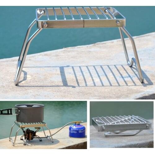 Folding Mini BBQ Grill Outdoor Portable Stainless Steel Barbecue Grill Pocket BBQ Tools Barbecue Accessories