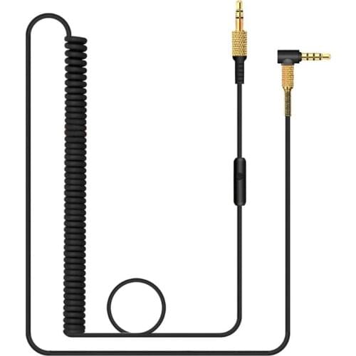 OOTDTY Replacement Audio Cable for Marshall Major II Monitor MID Headphones Cord with Mic & Volume Control Remote