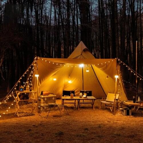 6/10M LED Camping Light Strips Bulb 80 Lamp Beads Ball Star USB Light String For Camping Tent Home Room Party Wedding Christmas