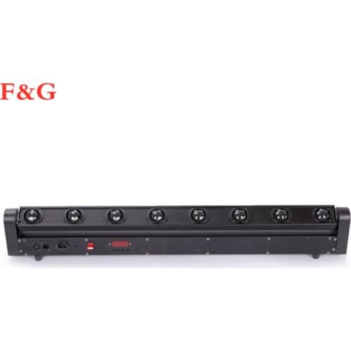 Bestsellers Van 8x12W RGBW LED Beam Moving Head Bar Stage Licht Lineaire Acht Eye Disco Verlichting Voor