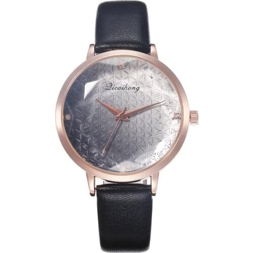 Womens Watches Top Luxury Ladies Watch Leather Strap Clock