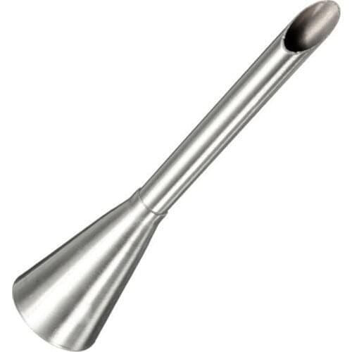 1pcs Practical Stainless Steel Icing Piping Nozzles Cream Beak Pastry Puff Cream Injector Cake Nozzle Confectionery Tools