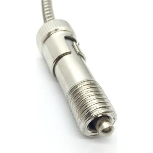 Free shipping 10pc M12 Spring type pt100 temperature sensor Spring Temperature sensor Shielding Cable 1M pt 100 sensor