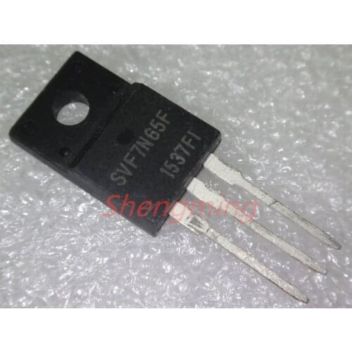 10PCS SVF7N65F TO-220F