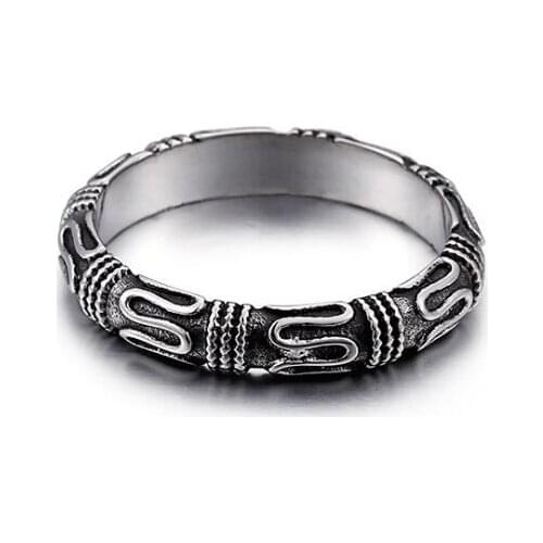 2018 Band Ladies Ring 316L Stainless Steel Top Quality Fashion New Design Hoop Stick Couple Ring