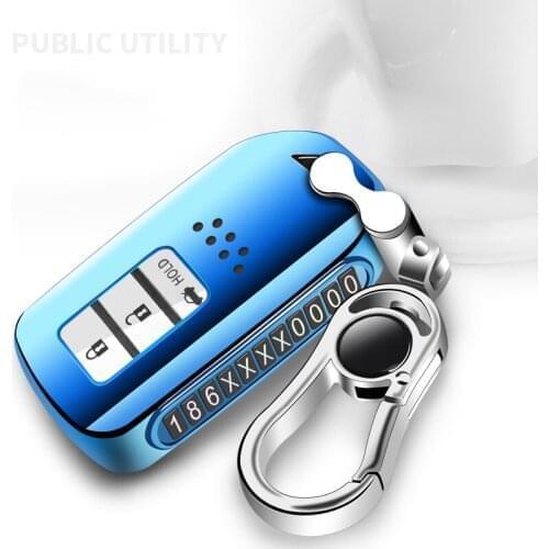 2020 Soft TPU Car Smart Remote Key Case Cover For Honda CRV Pilot Accord Civic Fit Freed 2016 2017 car number plate Accessories