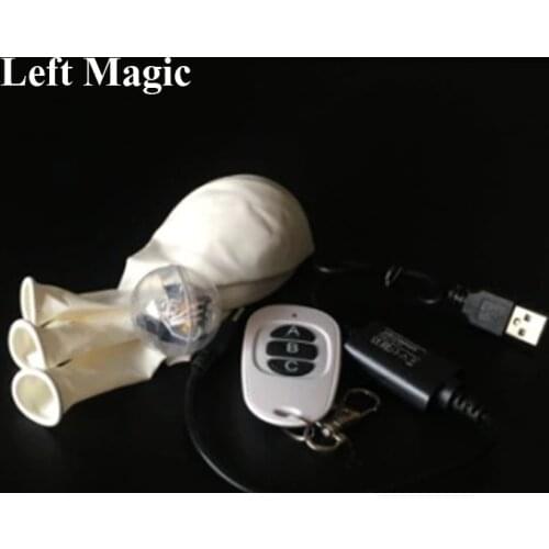 3 Color Balloon By Jeimin Remote Control,magic Tricks Gimmick Props Professional Magicians Stage Bar Wedding Illusions Mentalism