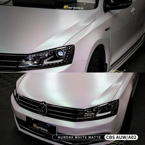 CARBINS Wholesale Low Price Car Wrap Auto Film Matte White 1.52*18m PVC Material For All Type Cars Sticker
