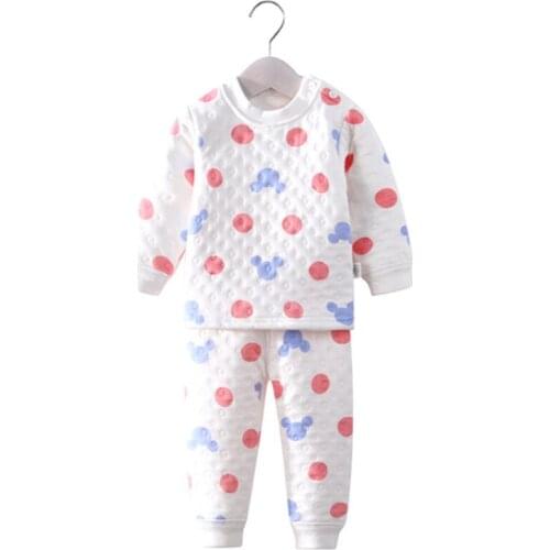 Children Home Clothing Autumn Winter Toddler Top+Pant 2Pcs Boys Clothes Costume Outfit Suit Kids Tracksuit For Girls Baby Sets