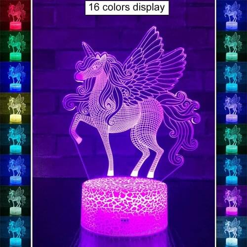 Kid Light Night 3D LED Night Light Creative Table Bedside Lamp Romantic Heart Bear light Kids Gril Home Decoration Gift D30