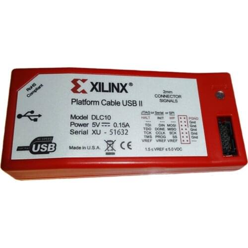 HW-USB-II-G Xilinx DLC10 Platform Cable II Downloader Cable