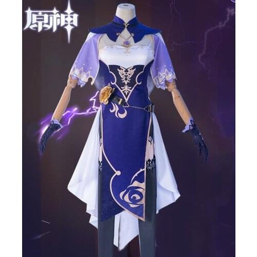 Game Genshin Impact Cosplay Lisa Costume Lisa Cosplay Genshin Impact Costume