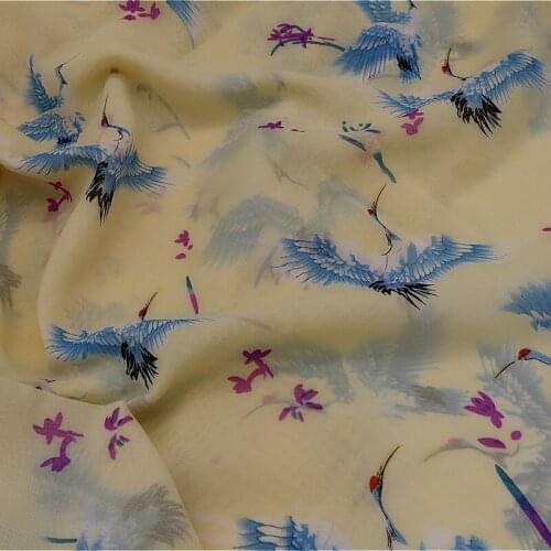 Imported 150x100cm chiffon jacquard tapestry soft fabric for fashion women dress skirt handmade home delicate textile