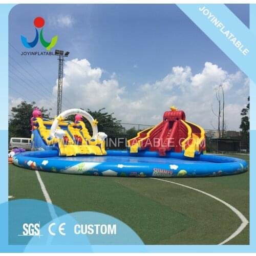 Joyinflatable Inflatable Water Amusement Park Inflatable Water PlayGround Fun