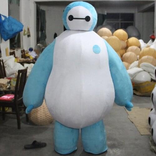 Baymax Mascot Costume Big Hero Cartoon Character Baymax appear Cosplay Theme Mascotte Carnival Costume Cosplay Outfits Adult