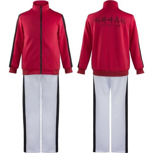 Haikyuu Inarizaki Jacket Pants Volleyball Team School Uniform Cosplay Costume Haikiyu Osamu Miya Atsumu Kita Shinsuke Sportswear