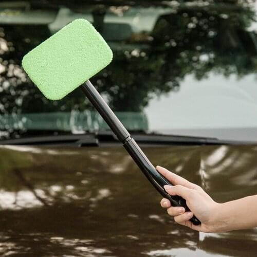 Car Cleaning Brush, Car Rotating Front Windshield Wiper, Home Car Dual Purpose, Car Glass Brush