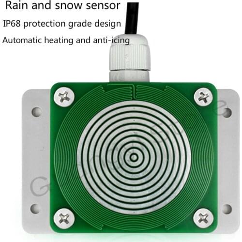 485 Rain and Snow Sensor Meteorological Station Rainwater and Snowfall Induction Detection Heating Anti-icing Switch Quantity