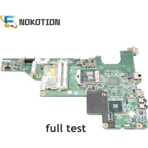 NOKOTION 646175-001 MAIN BOARD For HP HP 430 630 631 Laptop motherboard HM55 GMA HD DDR3 free cpu