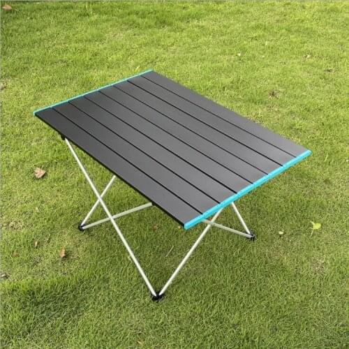 Outdoor aluminum alloy folding table camping portable portable multi-function ultra-light mini picnic table