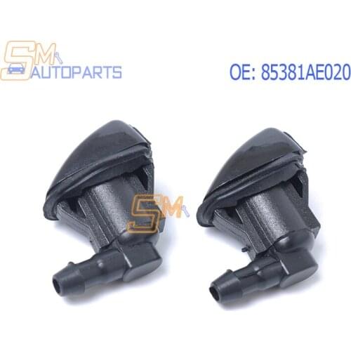 2PCS Front Windsheild Wiper Nozzle Washer 85381AE020 Jet For Toyota Siena 85381-AE020