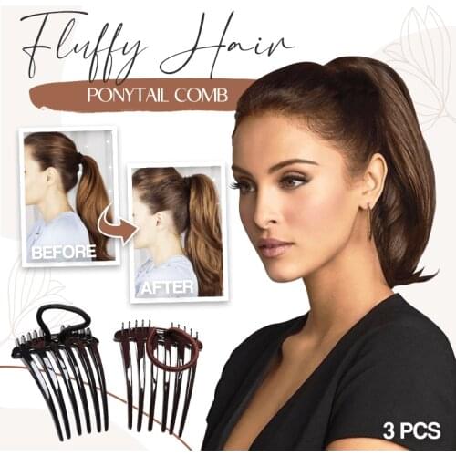 Comb Hair Clip Adjustable Convenience Elastic Hair Comb Hair Styling Tool Accessories for Women SANA889