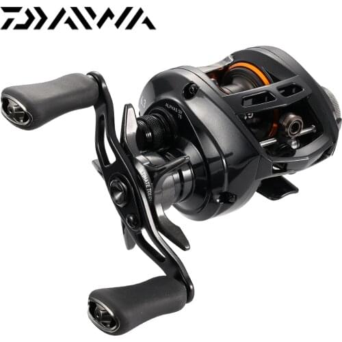 2019 DAIWA ALPHAS CT SV 70H 70HL 70SH 70SHL Baitcasting Fishing Reel 7BB 4.5kg UTD AIR Brake System Saltwater Fishing Tackle