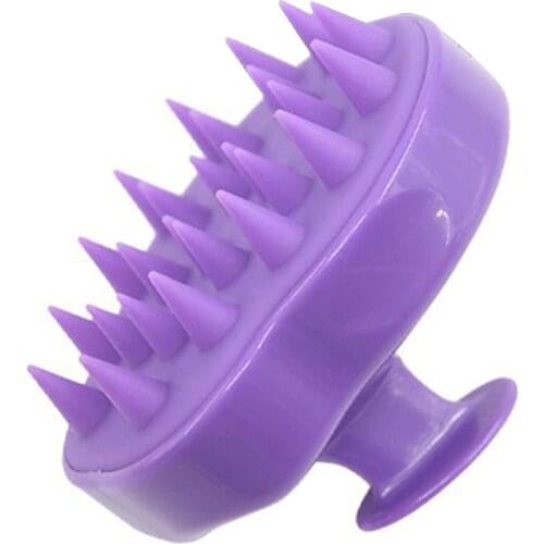 Silicone Head Body Scalp Massage Brush Comb Shampoo Hair Washing Comb Shower Brush Bath Spa Slimming Massage Brush