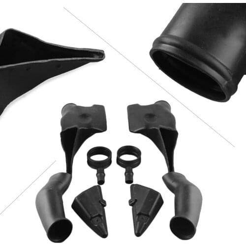CBR600RR Motorcycle ABS Ram Air Intake Tube Duct for Honda CBR 600RR F5 2003 2004 Black