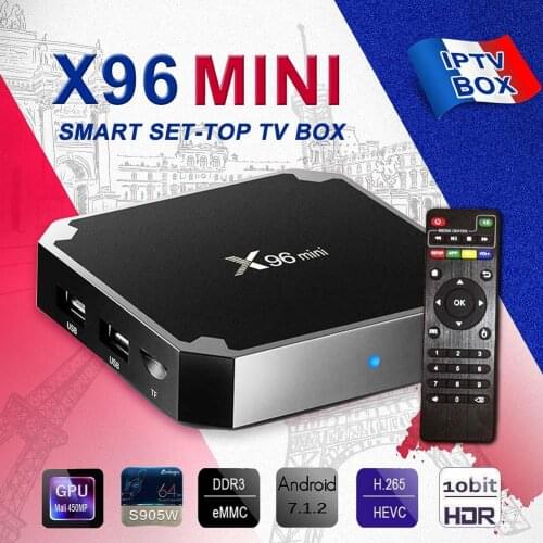 8G/16G X96mini 802.11b/g/n 1+8G/1+16G Smart Set-Top TV Box Quad Core 4K 3D Media for Android 9.0 Set Top Box TV Receivers