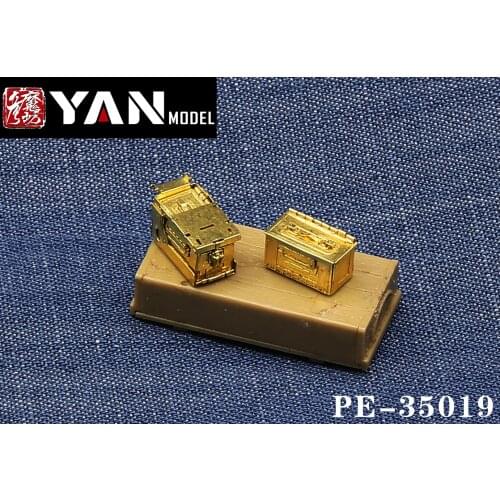 Yan Model PE-35019 1/35 WWII US M2 Browning Machine Gun Ammo Boxes