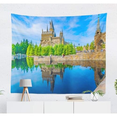 Japan Castle World Universal Fun and Famous Theme Park Decor Collection Bedroom