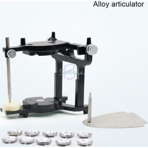 1sets Big Size Dental Teeth Adjustable Magnetic Articulator Dental Equipment Magnetic Denture Articulator