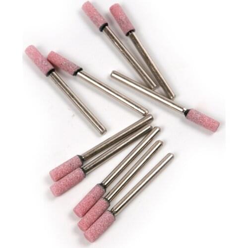 1Pcs 5mm 6mm Dremel Rotary Tools Chainsaw Grinding Sharpening Abrasive Stone Wholesale Retaill