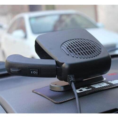 2 In 1 Car Portable Ceramic Heating Cooling Heater Fan Defroster Demister DC 12V