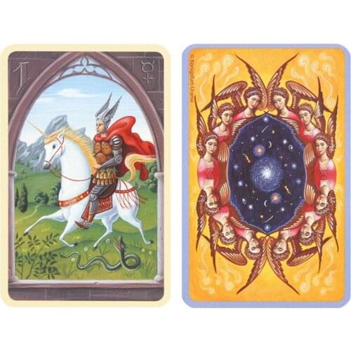 36PCS Tarot Cards Deck Coated Paper Cards For Mystical Lenormand Oracle Game Cards Durable Innovative Party New Arrival
