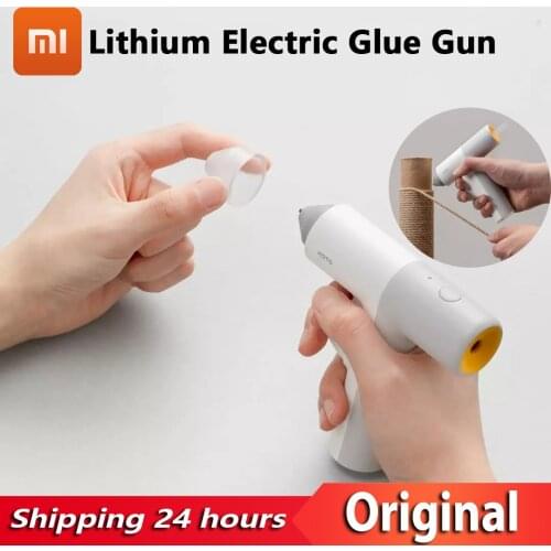 2021 YOUPIN HOTO Electric Glue Gun Home DIY Hot Melt Glue Gun Household Bonding Tools Homemade Handicrafts Type-C Charging