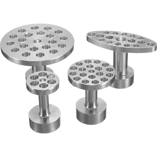 4pcs Car Body Paintless Dent Hail Buckle Aluminum Alloy Glue Puller Tabs Remover Automobile Repair Set Paint Dent Repair Tools