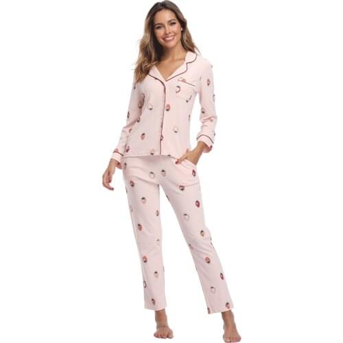 Juice Mate Women's Long Sleeve Pajamas