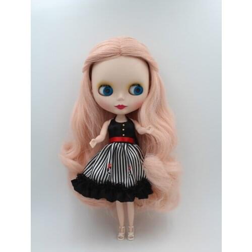 Free Shipping Top discount matt DIY Nude Blyth Doll item NO. 243M Doll limited gift special price cheap offer toy USA for girl