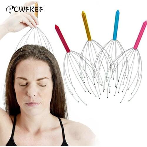 Head Massager Hand Held Scalp Head Massager Stainless Steel New Best Deal