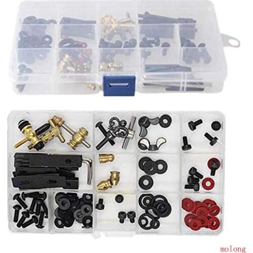 Tattoo kit Tattoo Storage Box DIY Kit of Parts Accessories Screws Kit For Tattoo Machine Gun Repair and Maintain Free shipping