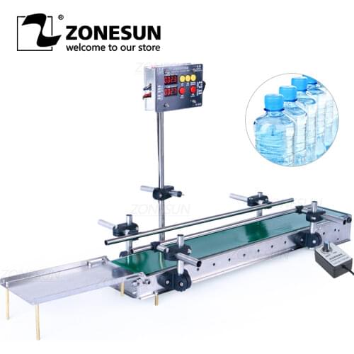 ZONESUN Small Digital Control Automatic Waterproof Conveyor Belt For Production