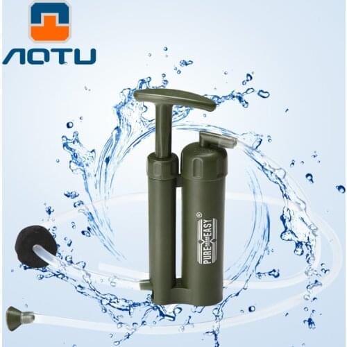 NEW 20120 Outdoor Hiking Camping Individual water purifier emergency water purifiers portable super light water box