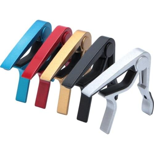 Upgrade Aluminium Alloy Guitarra Quick Change Clamp Key Clip Acoustic Classic Electric Guitar Capo For Tone Adjusting tuner