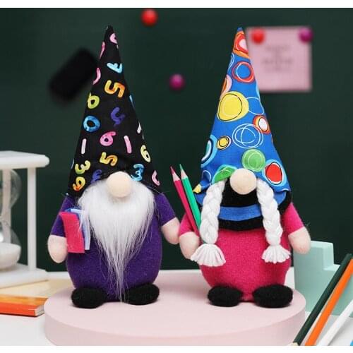 Swedish Gnomes Gift Back to School Plush Handmade Dolls Graduation Holiday Gnomes Plush Elf Dwarf Party Home Decor