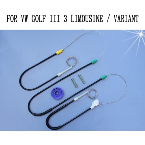 FOR VW GOLF MK3 III 3 LIMOUSINE / VARIANT WINDOW REGULATOR REPAIR KIT 4/5 DOOR FRONT LEFT 1991 - 1998 1H0837461