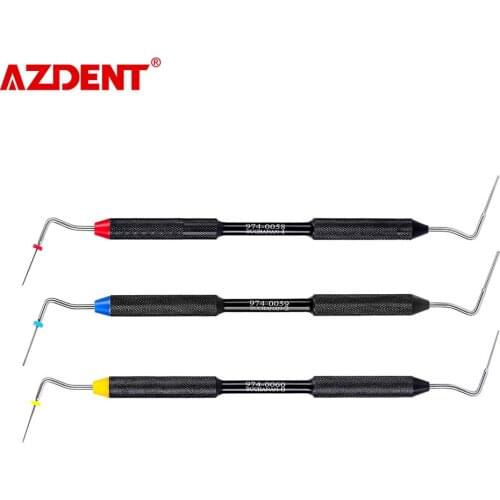 3PCS/Set Dental Sybronendo Endo Buchanan Hand Pluggers Tips Fill Obturation #1 #2 #3 Dentist Tools Dental Lab Tool